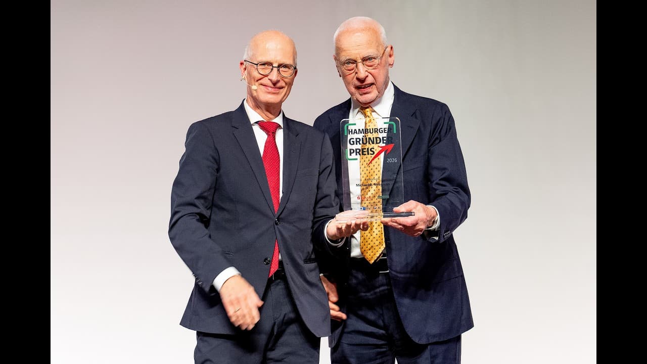 Michael R. Neumann Honored with Hamburger Gründerpreis 2026 Michael R. Neumann Honored with Hamburger Gründerpreis 2026